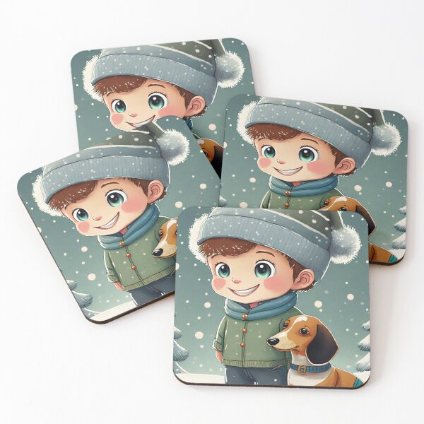 Item preview, Winter and dog 1 designed and sold by Mandalahijo.