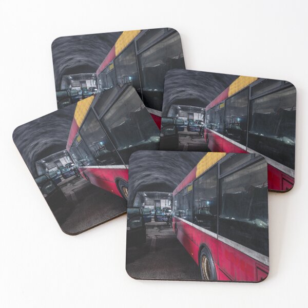 Item preview, Dirty and Damaged Vehicles Inside a Tunnel designed and sold by Mats Silvan.