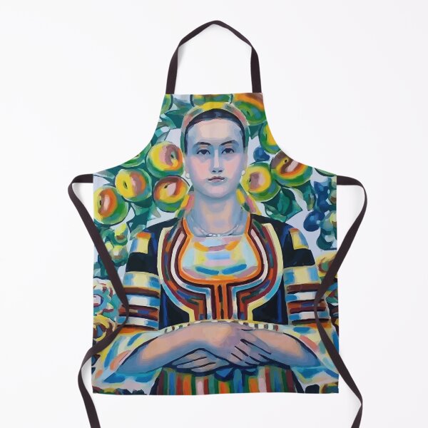 Item preview, Vladimir Dimitrov Maistora (the Master) Girl With Apples Digital Reproduction designed and sold by clon-dot-net.