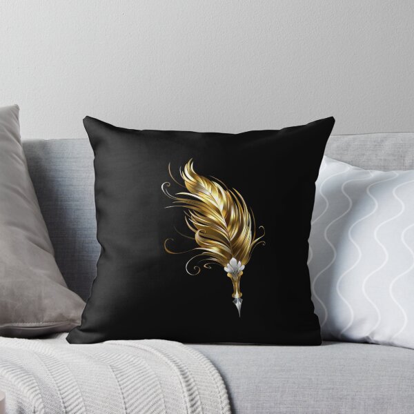 Item preview, Gold Feather Pen designed and sold by Blackmoon9.