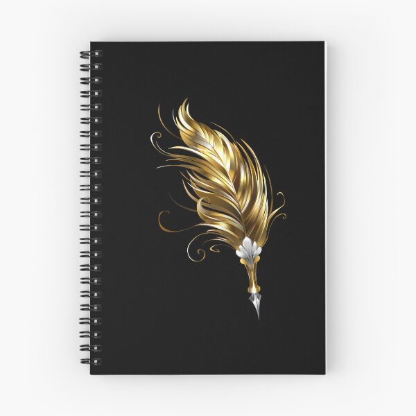 Item preview, Gold Feather Pen designed and sold by Blackmoon9.