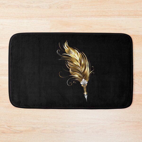 Item preview, Gold Feather Pen designed and sold by Blackmoon9.