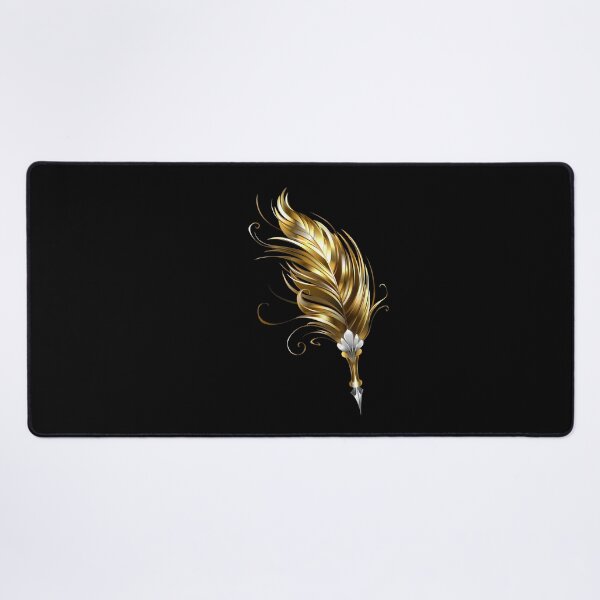 Item preview, Gold Feather Pen designed and sold by Blackmoon9.