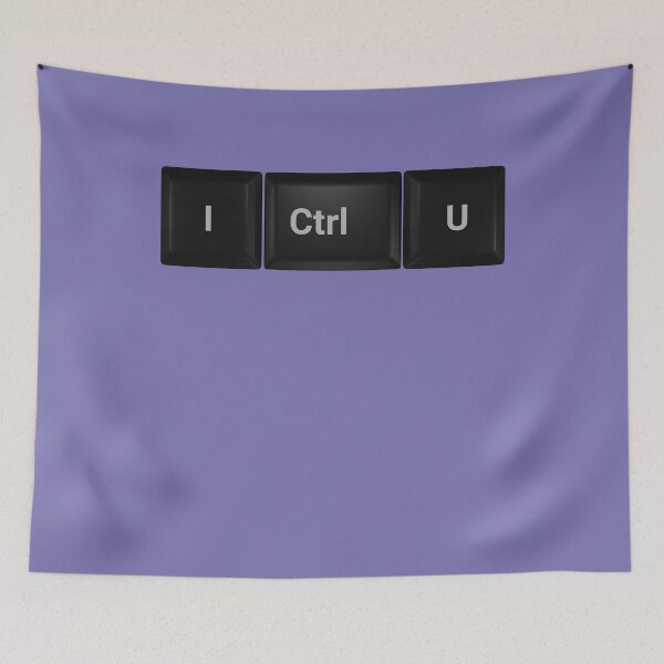 Item preview, I Control You - I Ctrl U Computer Keyboard Keys designed and sold by Malaclypse235.