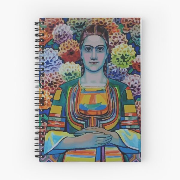 Item preview, Vladimir Dimitrov Maistora (the Master) Girl With Dahlias Digital Reproduction designed and sold by clon-dot-net.