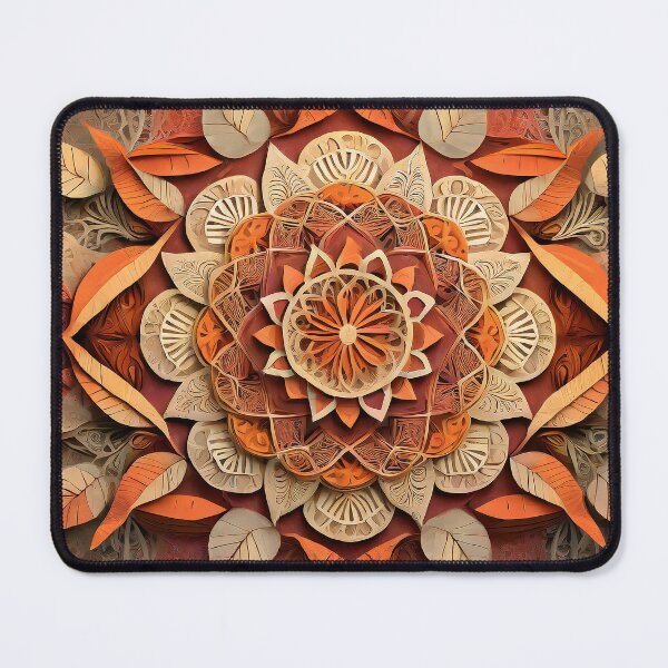Item preview, Autumn Mandala | Fractals and Mandalas | Sublime Nature designed and sold by monkeybusiness.pt.