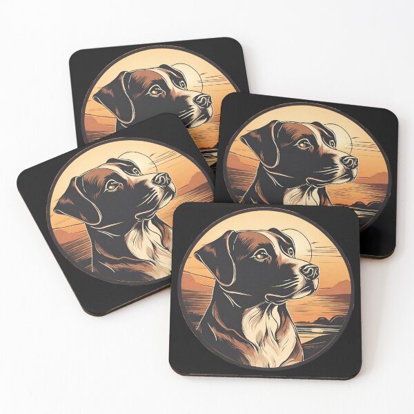 Item preview, Dog, Man's Best Friend, Faithful Companion. Sunset designed and sold by Aquillashop.