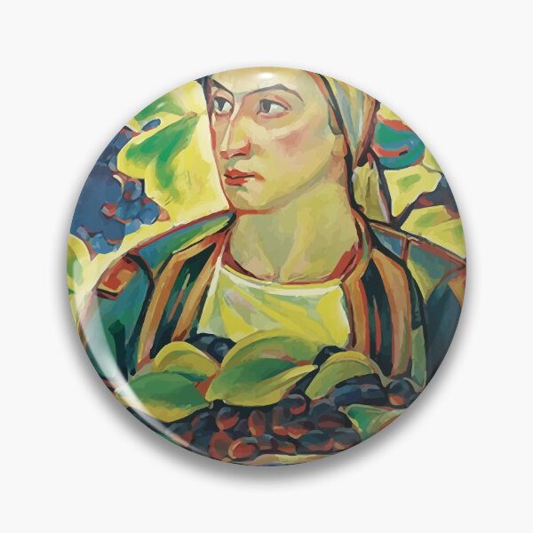 Item preview, Vladimir Dimitrov Maistora (the Master) Girl With Fruits Digital Reproduction designed and sold by clon-dot-net.