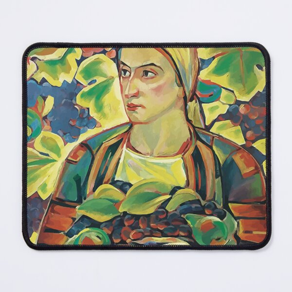 Item preview, Vladimir Dimitrov Maistora (the Master) Girl With Fruits Digital Reproduction designed and sold by clon-dot-net.
