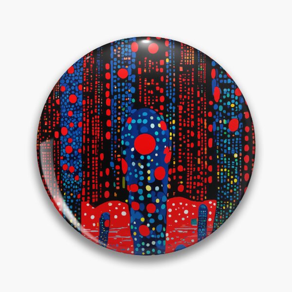 Item preview, Colored Dots Kasuma Inspired designed and sold by blackink-design.