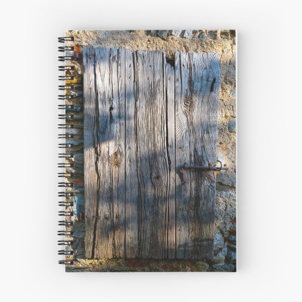 Item preview, Beautiful Old Wood Door on a Stone Wall with Sunlight designed and sold by Mats Silvan.