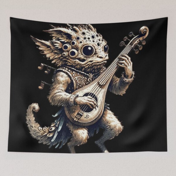 Item preview, Fantastic Concert: The Melody of an Enchanted Creature designed and sold by masquetea.