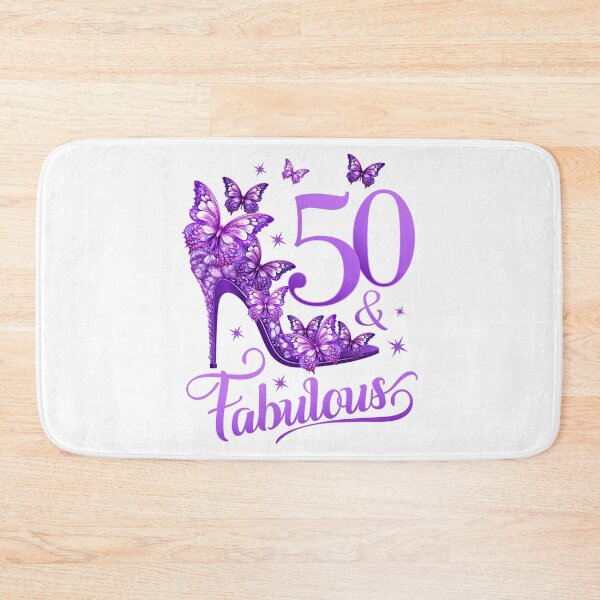 Item preview, 50th Birthday. 50 & Fabulous lady’s, women’s  designed and sold by iclipart.
