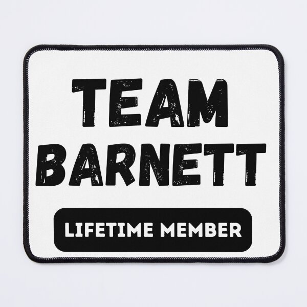 Item preview, Team BARNETT Lifetime member family gift designed and sold by IssaraStudio.