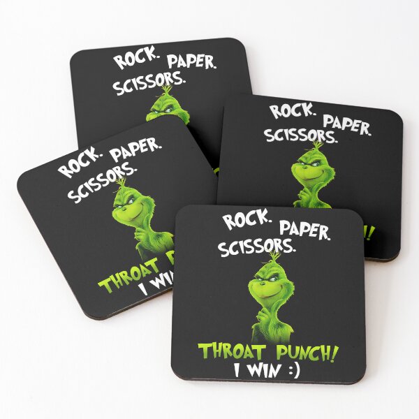 Item preview, Rock-Paper-Scissors-Throat-Punch-I-Win G.rinch designed and sold by AlfiraCaprita.