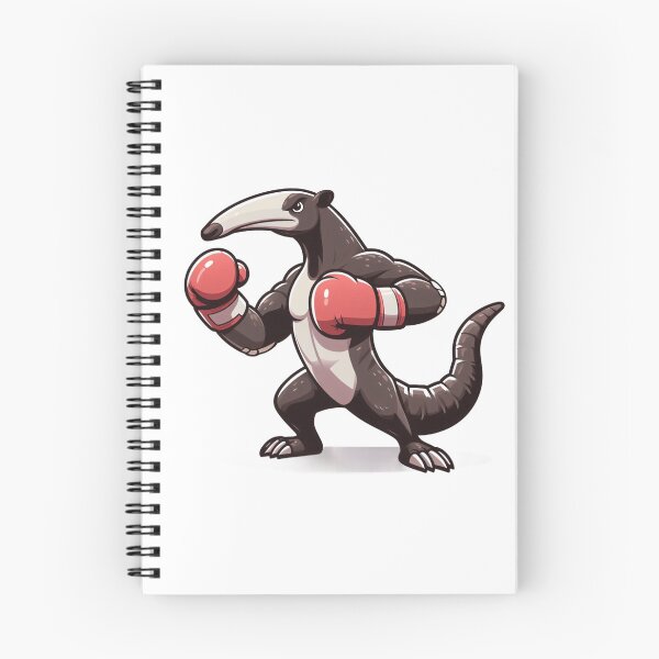 Item preview, boxing anteater designed and sold by Animalia-.