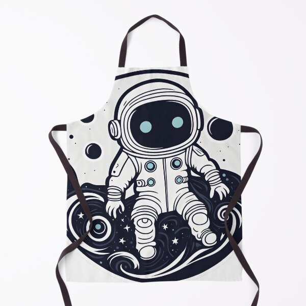 Artikelvorschau, Geisterastronaut auf dem Mond | Gruselige Weltraumforschungskunst entworfen und verkauft von ArtInSync.