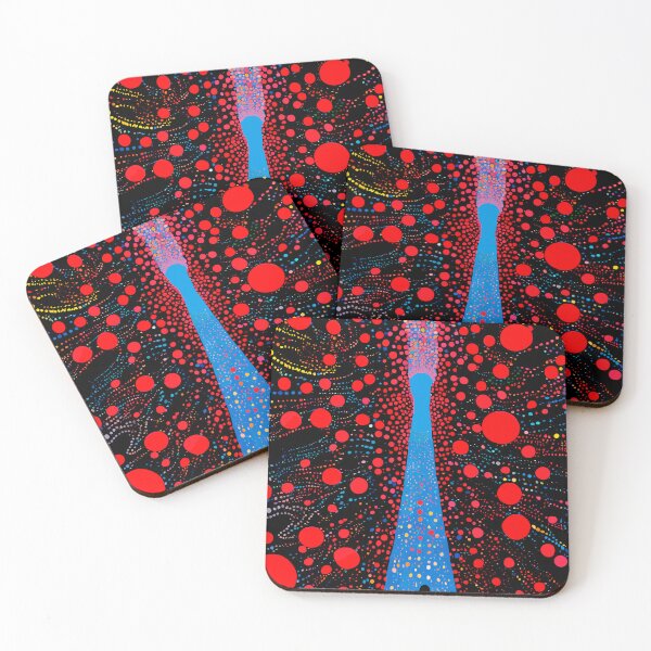 Item preview, Colored Dots II Kasuma Inspired designed and sold by blackink-design.