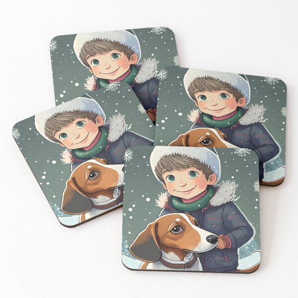 Item preview, Winter and dog 2 designed and sold by Mandalahijo.