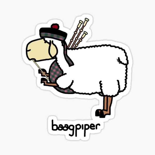 Item preview, baagpiper designed and sold by paintbydumbers.
