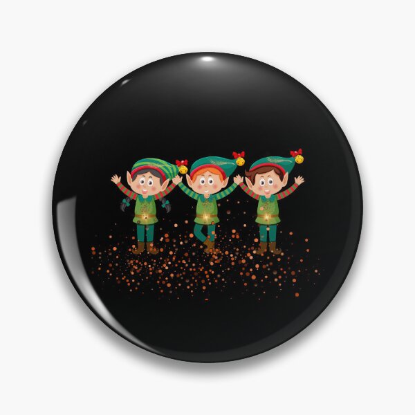 Item preview, Three Happy Christmas Elves designed and sold by MarieSusan.