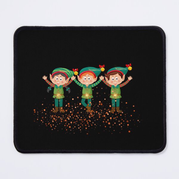 Item preview, Three Happy Christmas Elves designed and sold by MarieSusan.