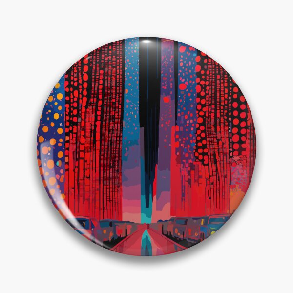 Item preview, Colored Dots III Kasuma Inspired designed and sold by blackink-design.