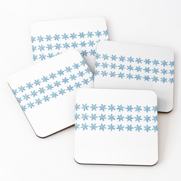 Item preview, Three Rows of Blue Holiday Stars, gifts, funny, stickers,  designed and sold by Ewelina  Niemiec.