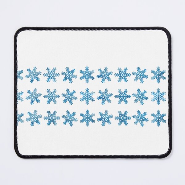 Item preview, Three Rows of Blue Holiday Stars, gifts, funny, stickers, designed and sold by Ewelina Niemiec.