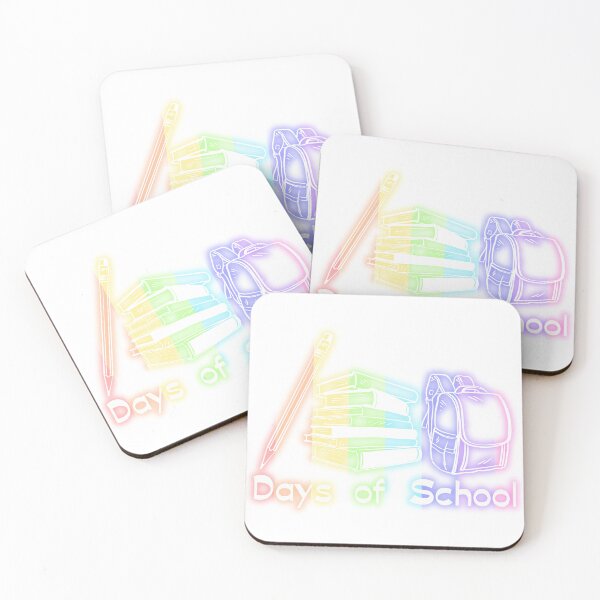 Item preview, 100 days of School Sticker, The best colorful design designed and sold by IDEON-23.
