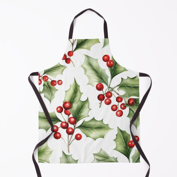 Item preview, Birth Month Flower December Holly Berry Leaves Pattern Christmas Gift designed and sold by OliveAndSnow.