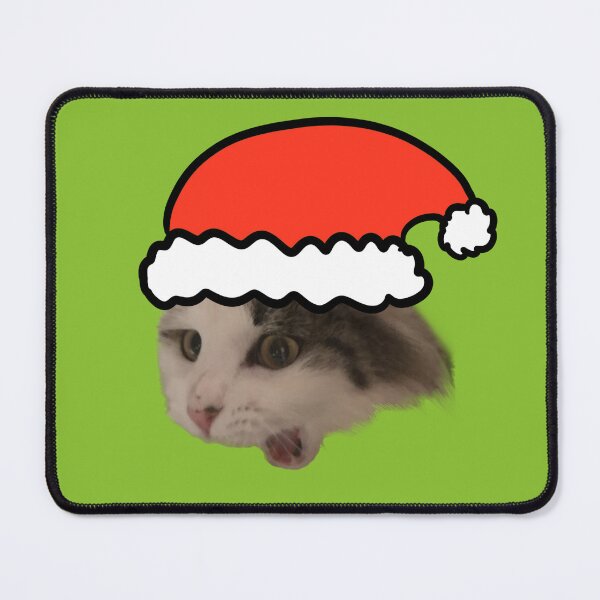 Item preview, Olly the Cat in a Santa Hat designed and sold by Bridget Beswick.