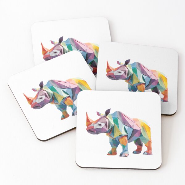 Item preview, Rainbow Rhino Origami designed and sold by sagybp.