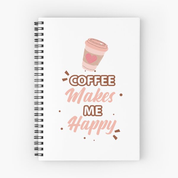 Item preview, Coffee Makes Me Happy  designed and sold by BangtanArtShop.