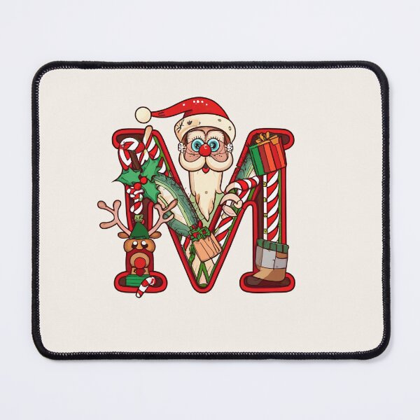 Item preview, Christmas Letter M designed and sold by Itsheartshop.