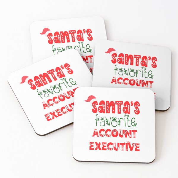 Item preview, Santa's Favorite Account Executive designed and sold by slicksdesigns.