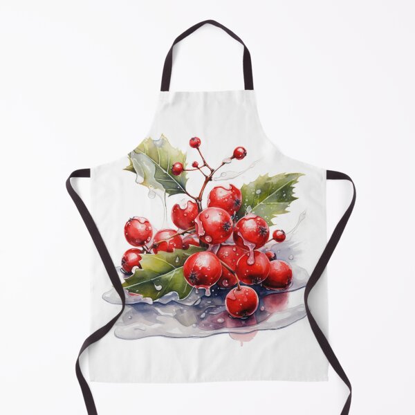 Item preview, Birth Month Flower December Holly Berry Leaves Pattern Christmas Gift designed and sold by OliveAndSnow.