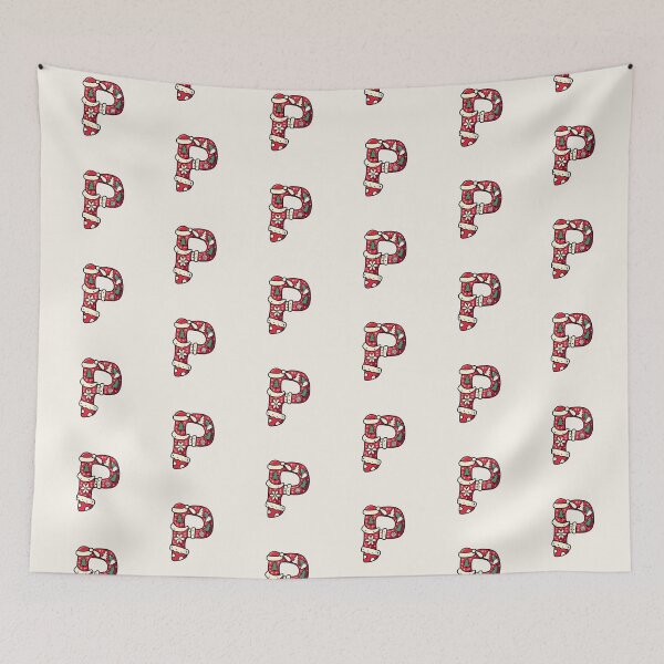 Item preview, Christmas Letter P designed and sold by Itsheartshop.