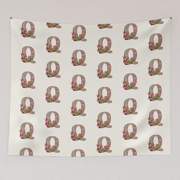 Item preview, Christmas Letter Q designed and sold by Itsheartshop.