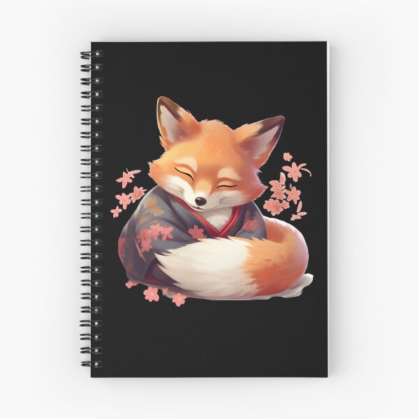 Item preview, Japanese Fox Kitsune designed and sold by Yana Grech.