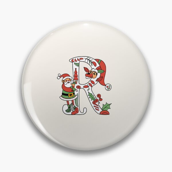 Item preview, Christmas Letter R designed and sold by Itsheartshop.