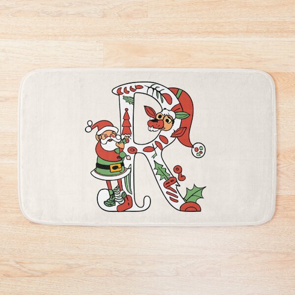 Item preview, Christmas Letter R designed and sold by Itsheartshop.