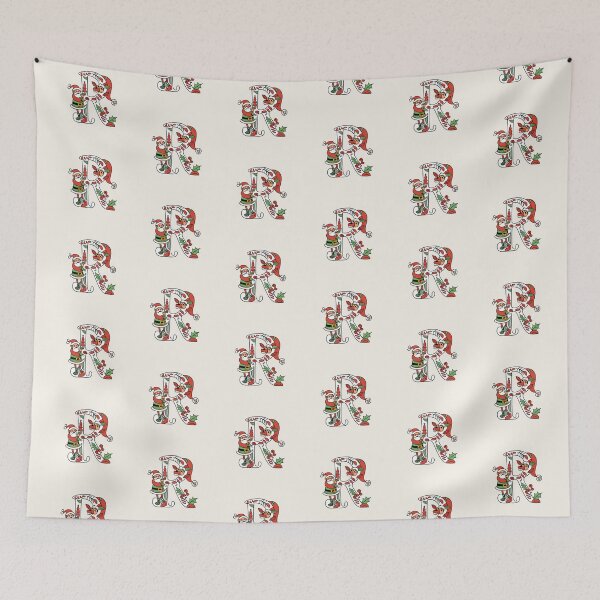 Item preview, Christmas Letter R designed and sold by Itsheartshop.