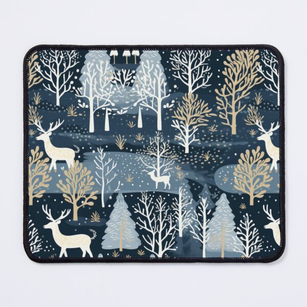 Item preview, deer christmas seamless paper designed and sold by mussyjane.