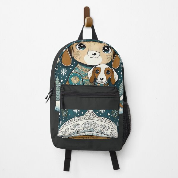 Item preview, Winter and dog 5 designed and sold by Mandalahijo.