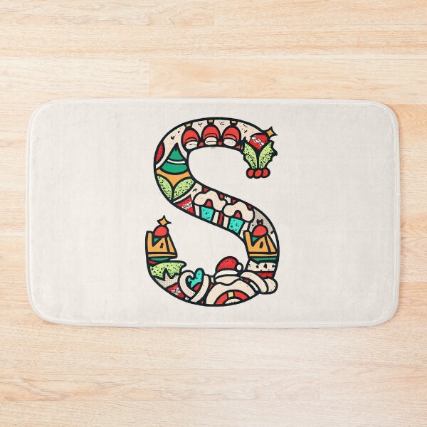 Item preview, Christmas Letter S designed and sold by Itsheartshop.