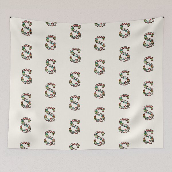 Item preview, Christmas Letter S designed and sold by Itsheartshop.