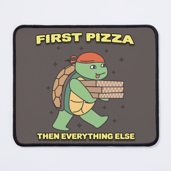 Item preview, Pizza first ninja turtle designed and sold by PrintCulture One.