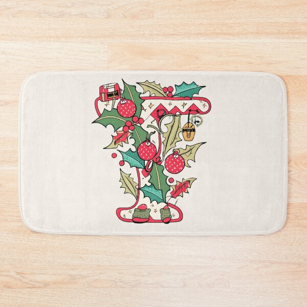 Item preview, Christmas Letter T designed and sold by Itsheartshop.