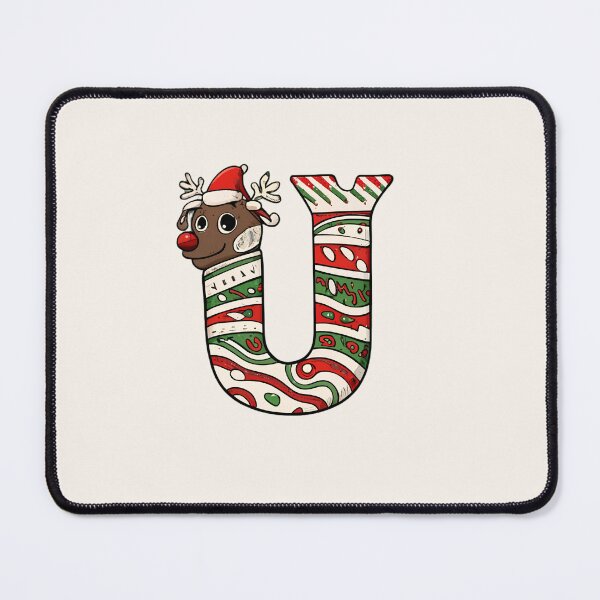Item preview, Christmas Letter U designed and sold by Itsheartshop.